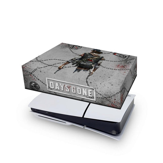 PS5 Slim Capa Anti Poeira Horizontal - Days Gone