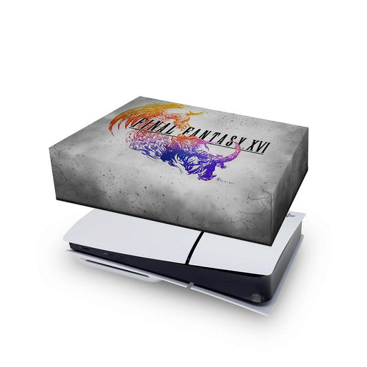 PS5 Slim Capa Anti Poeira Horizontal - Final Fantasy XVI
