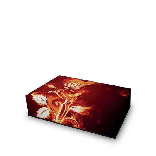 PS5 Slim Capa Anti Poeira Horizontal - Fire Flower