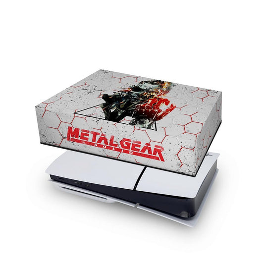 PS5 Slim Capa Anti Poeira Horizontal - Metal Gear Solid