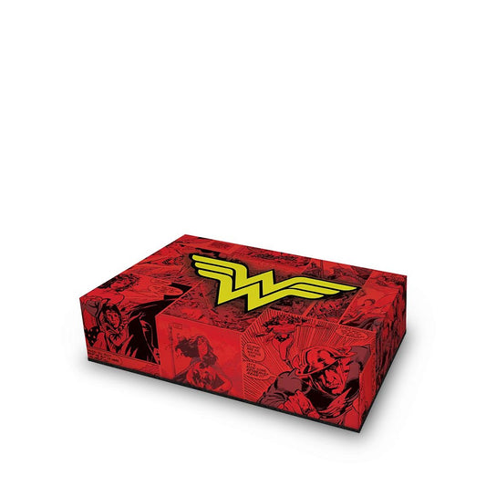 PS5 Slim Capa Anti Poeira Horizontal - Mulher Maravilha Comics