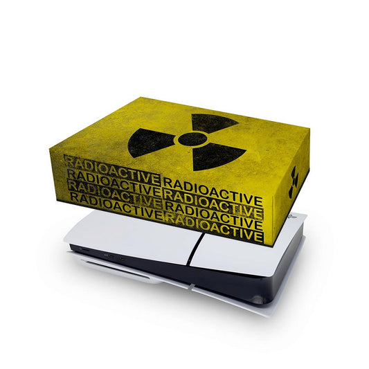 PS5 Slim Capa Anti Poeira Horizontal - Radioativo