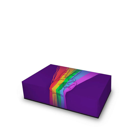 PS5 Slim Capa Anti Poeira Horizontal - Rainbow Colors Colorido