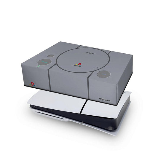 PS5 Slim Capa Anti Poeira Horizontal - Sony Playstation 1