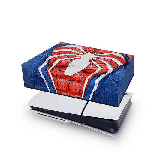 PS5 Slim Capa Anti Poeira Horizontal - Spider-Man Homem Aranha 2