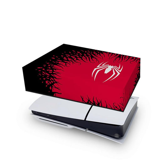 PS5 Slim Capa Anti Poeira Horizontal - Spider-Man Homem Aranha 2 Edition