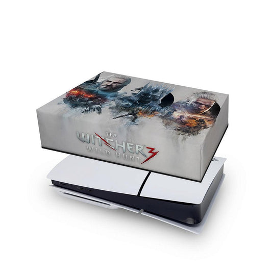 PS5 Slim Capa Anti Poeira Horizontal - The Witcher 3