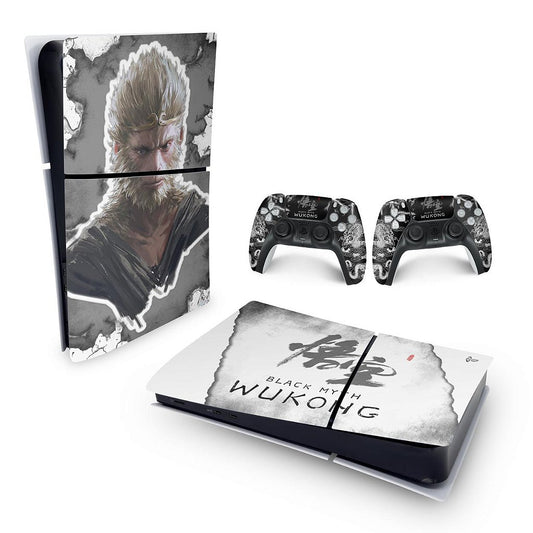 Skin Anti-Rage PS5 Slim Horizontal - Black Myth: Wukong