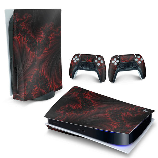 Skin Anti-Rage PS5 Fat Horizontal - Abstrato #96