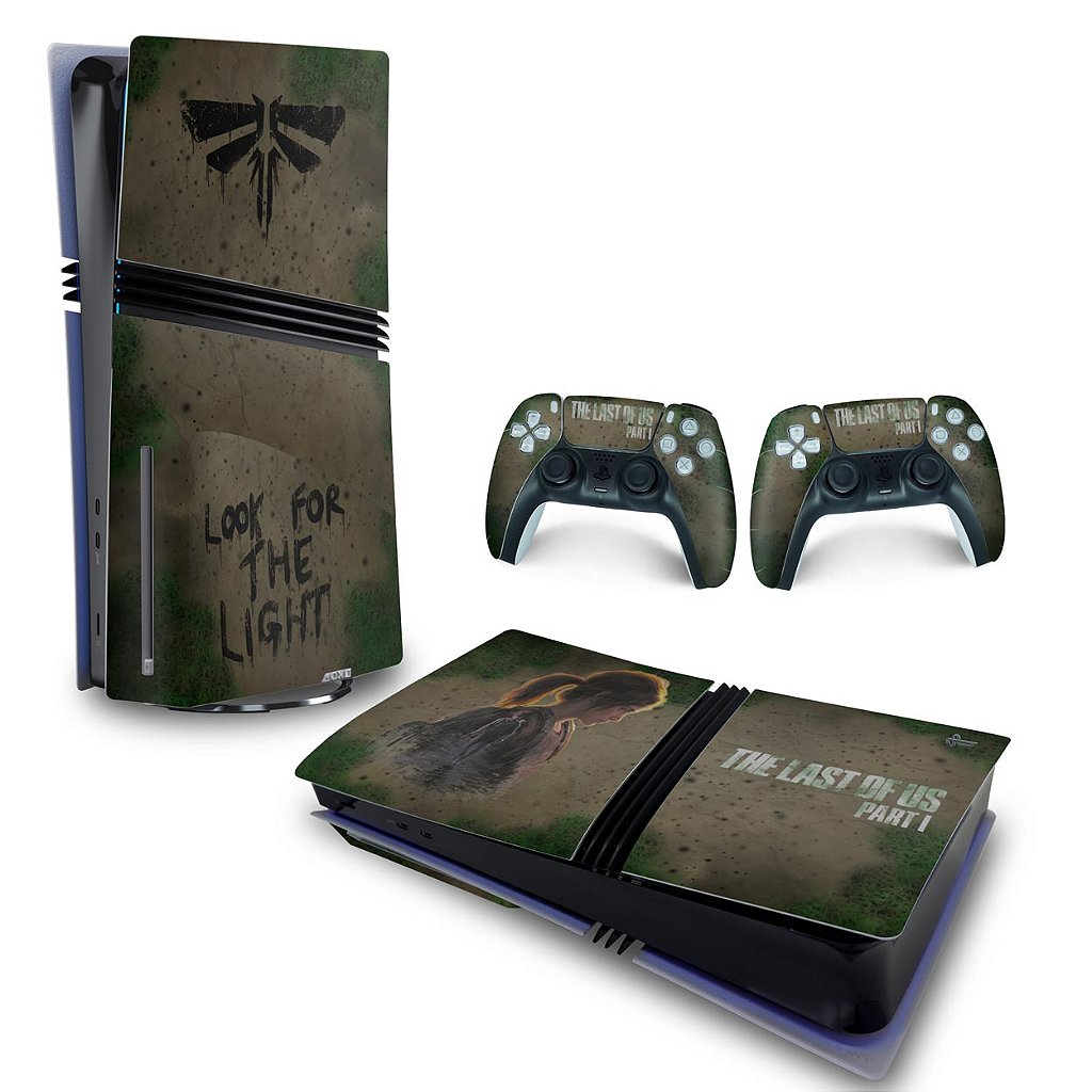 Skin Anti-Rage PS5 Pro Horizontal - The Last of Us Part 1 I