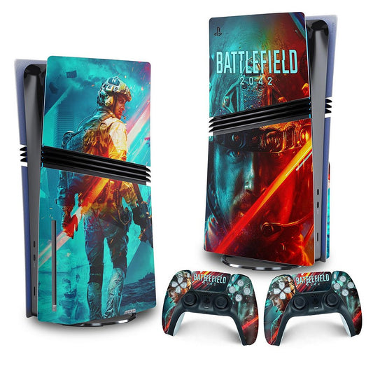 Skin Anti-Rage PS5 Pro Vertical - Battlefield 2042