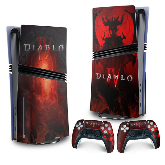 Skin Anti-Rage PS5 Pro Vertical - Diablo IV 4