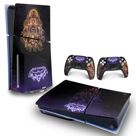 Skin Anti-Rage PS5 Slim Horizontal - Gotham Knights
