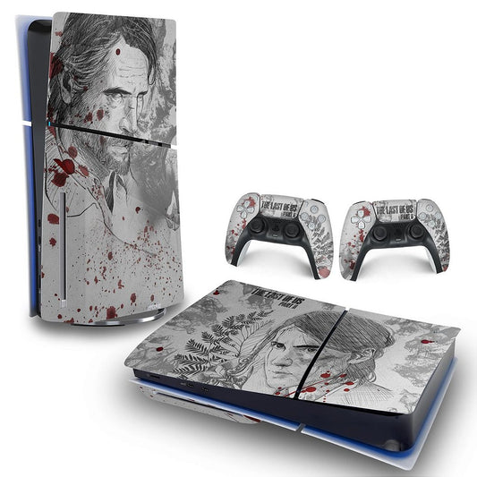Skin Anti-Rage PS5 Slim Horizontal - The Last Of Us Part II