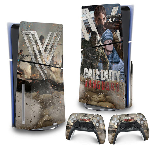 Skin Anti-Rage PS5 Slim Vertical - Call of Duty Vanguard