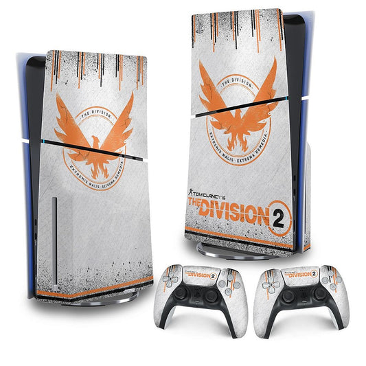 Skin Anti-Rage PS5 Slim Vertical - The Division 2