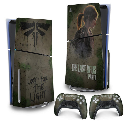 Skin Anti-Rage PS5 Slim Vertical - The Last of Us Part 1 I