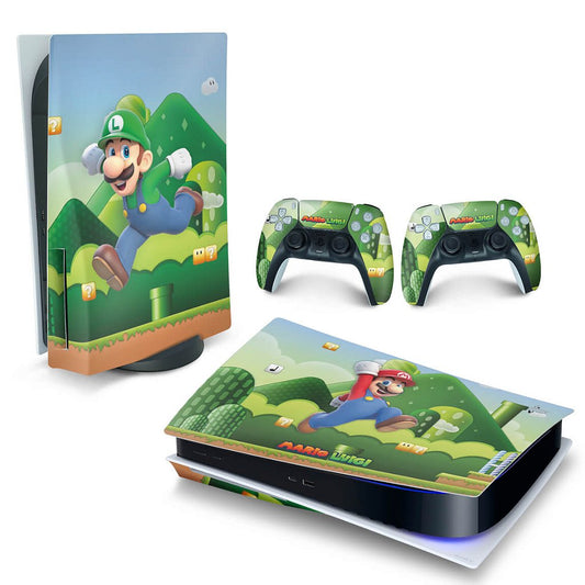Skin Anti-Rage PS5 Fat Horizontal - Super Mario