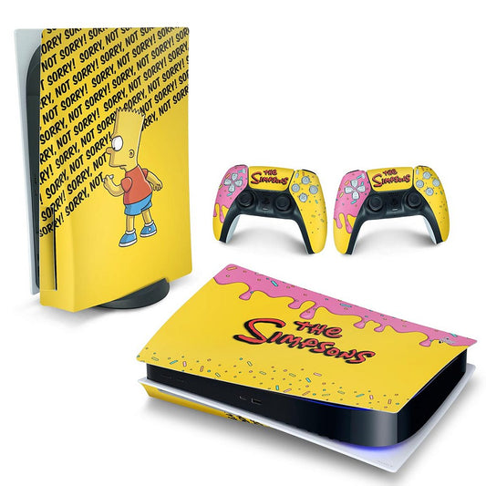 Skin Anti-Rage PS5 Fat Horizontal - The Simpsons