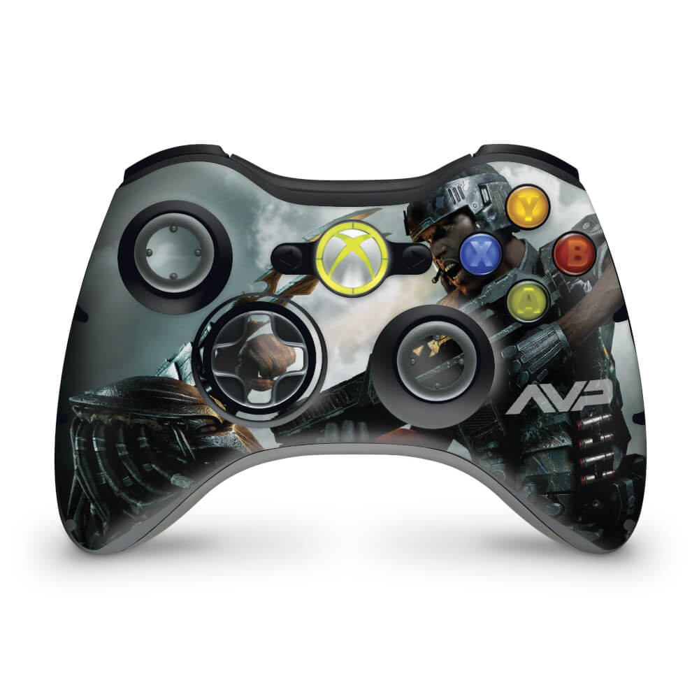 Skin Anti-Rage Xbox 360 Controle - Aliens Vs Predators