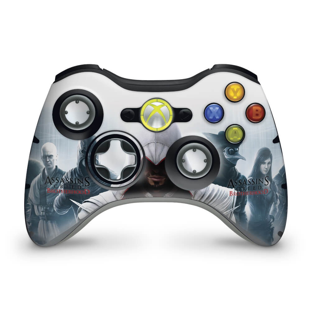 Skin Anti-Rage Xbox 360 Controle - Assassins Creed Brotherwood #C