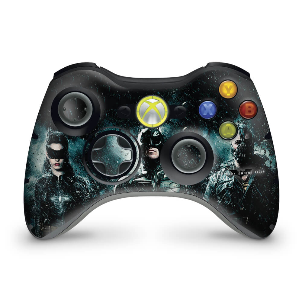 Skin Anti-Rage Xbox 360 Controle - Batman Dark Knight