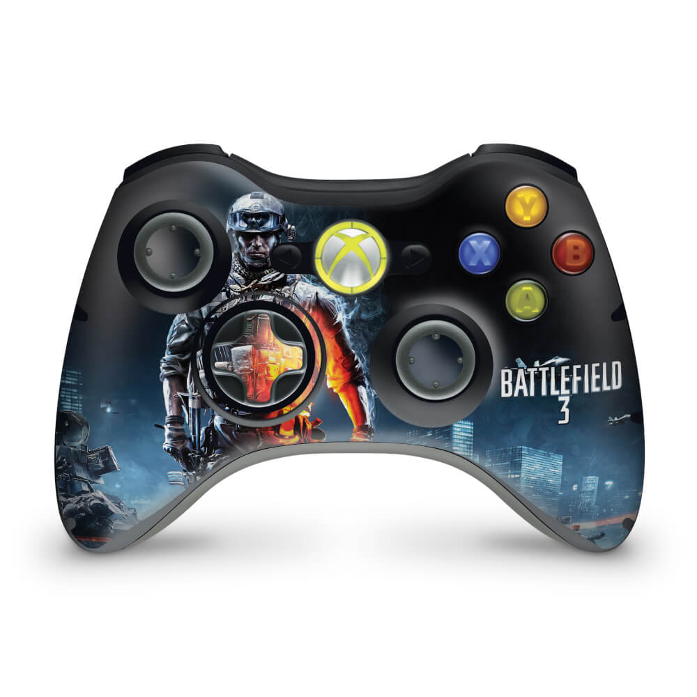 Skin Anti-Rage Xbox 360 Controle - Battlefield 3