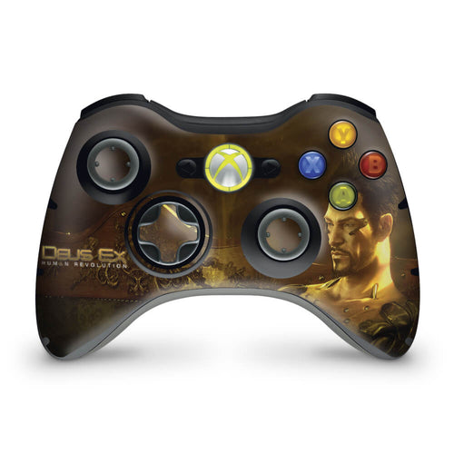 Skin Anti-Rage Xbox 360 Controle - Deus Ex