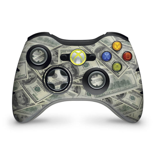 Skin Xbox 360 Controle - Dollar Money Dinheiro