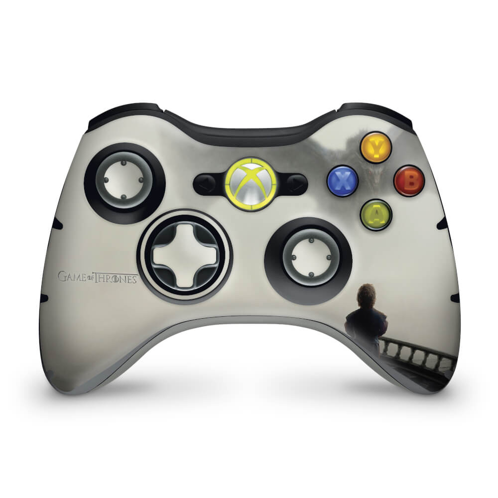 Skin Anti-Rage Xbox 360 Controle - Game Of Thrones #b