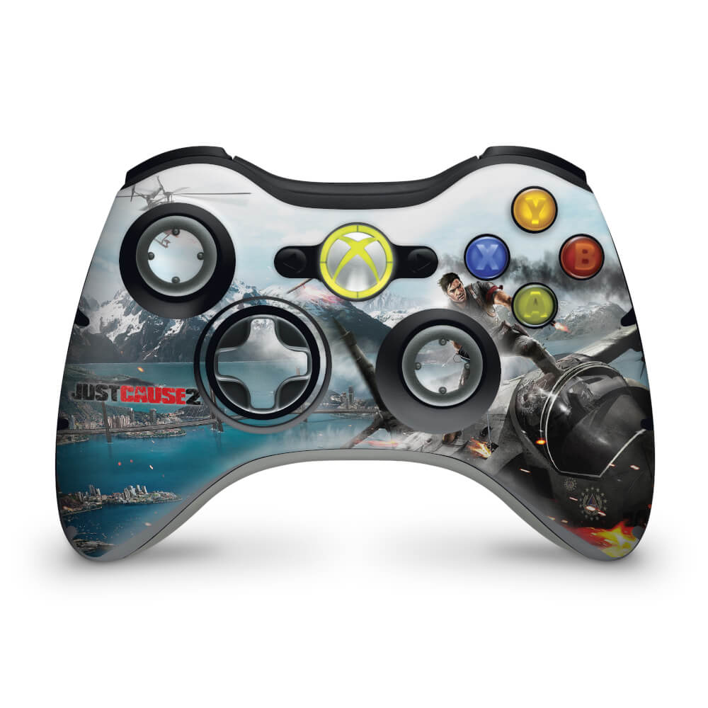 Skin Anti-Rage Xbox 360 Controle - Just Cause 2