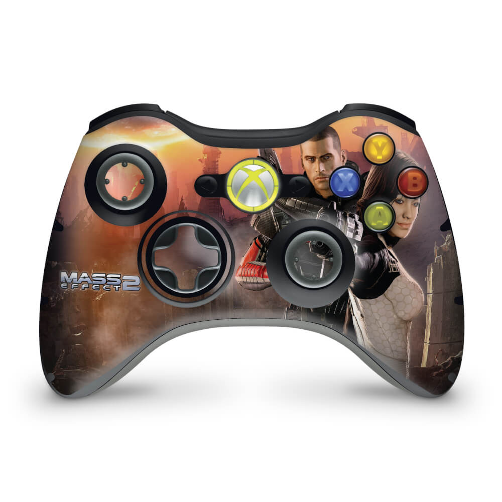 Skin Anti-Rage Xbox 360 Controle - Mass Effect 2