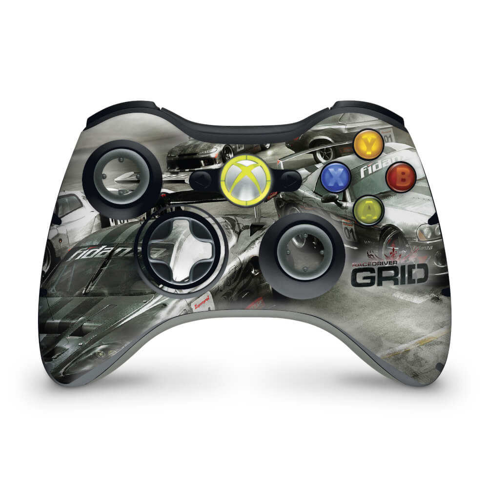 Skin Anti-Rage Xbox 360 Controle - Race Driver Grid