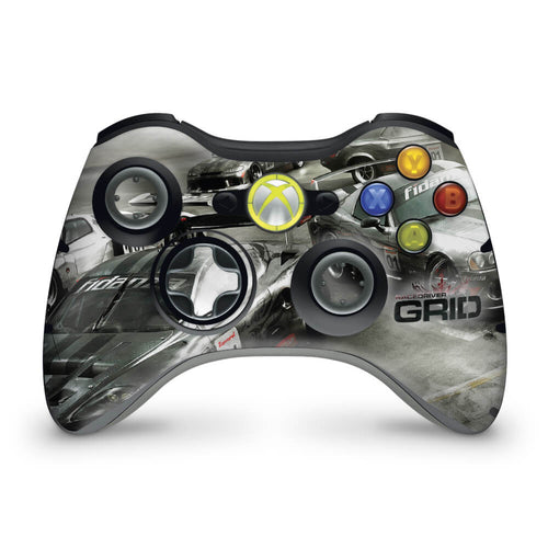 Skin Anti-Rage Xbox 360 Controle - Race Driver Grid