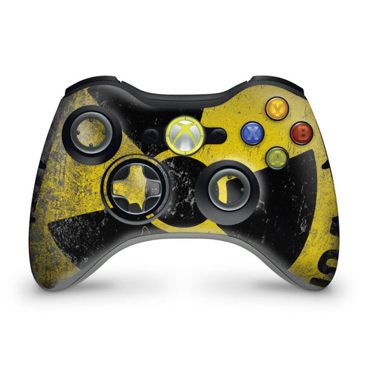 Skin Xbox 360 Controle - Radioativo
