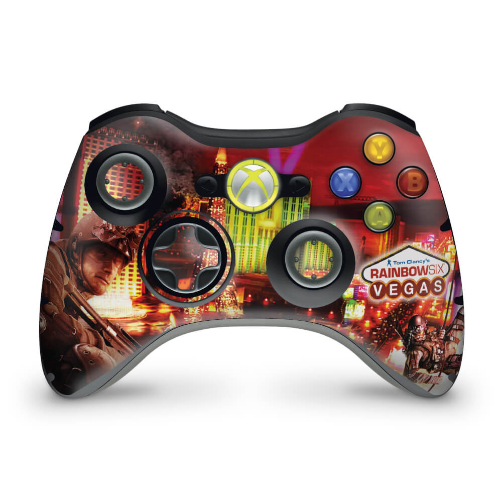 Skin Anti-Rage Xbox 360 Controle - Rainbow Six Vegas