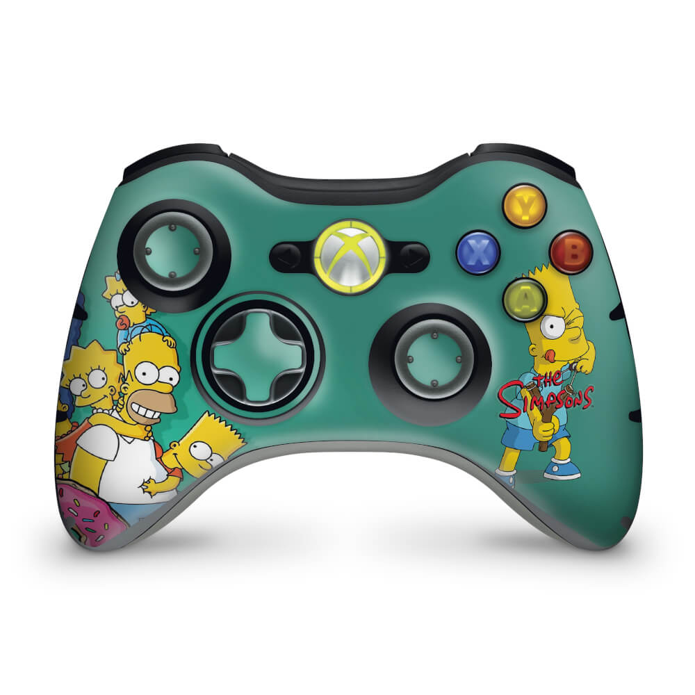 Skin Anti-Rage Xbox 360 Controle - Simpsons