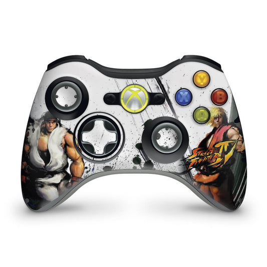 Skin Anti-Rage Xbox 360 Controle - Street Fighter 4 #a