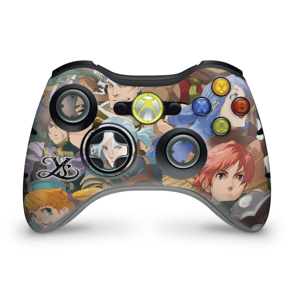 Skin Anti-Rage Xbox 360 Controle - Ys Seven