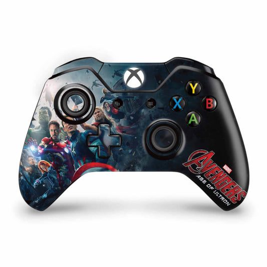 Skin Anti-Rage Xbox One Fat Controle - Avengers - Age of Ultron