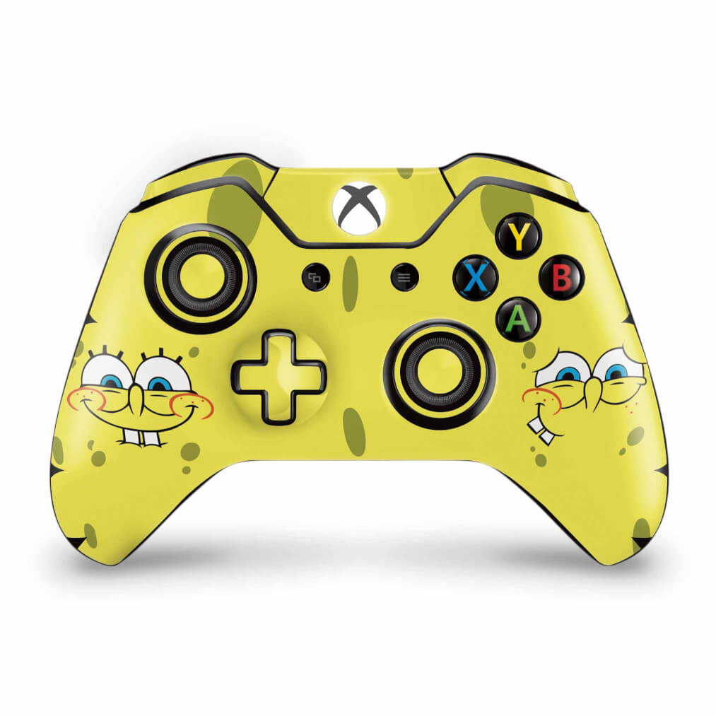Skin Anti-Rage Xbox One Fat Controle - Bob Esponja