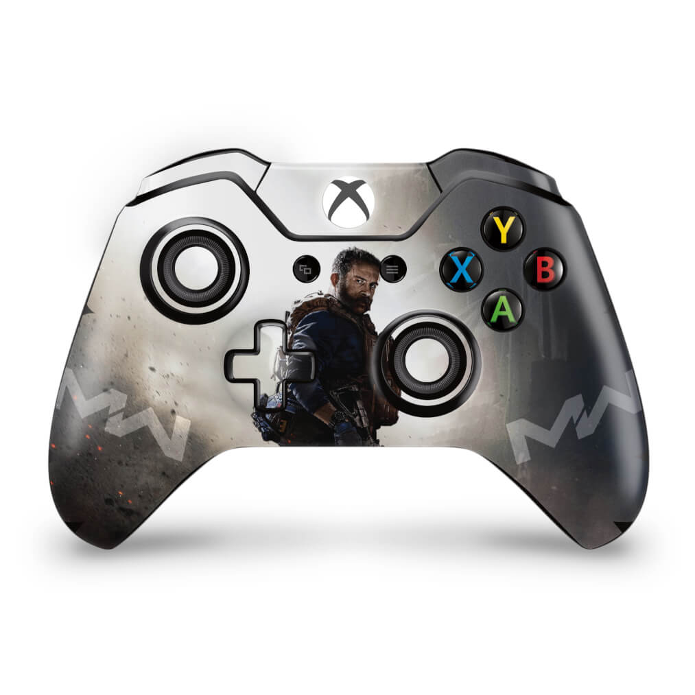 Skin Anti-Rage Xbox One Fat Controle - Call Of Duty Modern Warfare