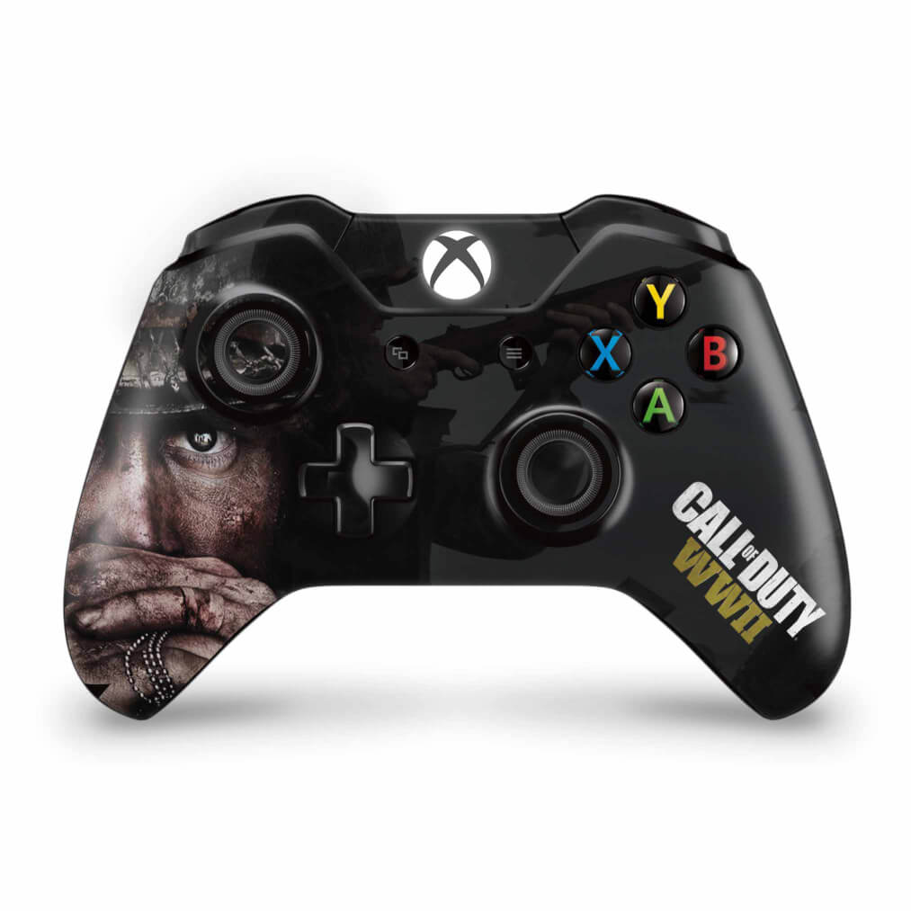 Skin Anti-Rage Xbox One Fat Controle - Call of Duty WW2