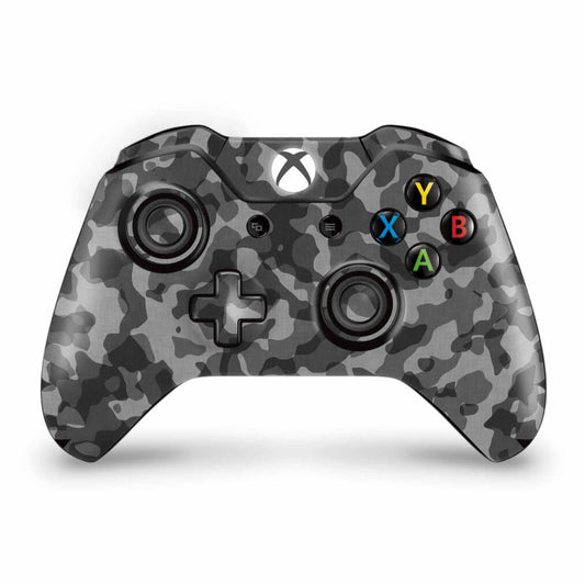 Skin Anti-Rage Xbox One Fat Controle - Camuflagem Cinza