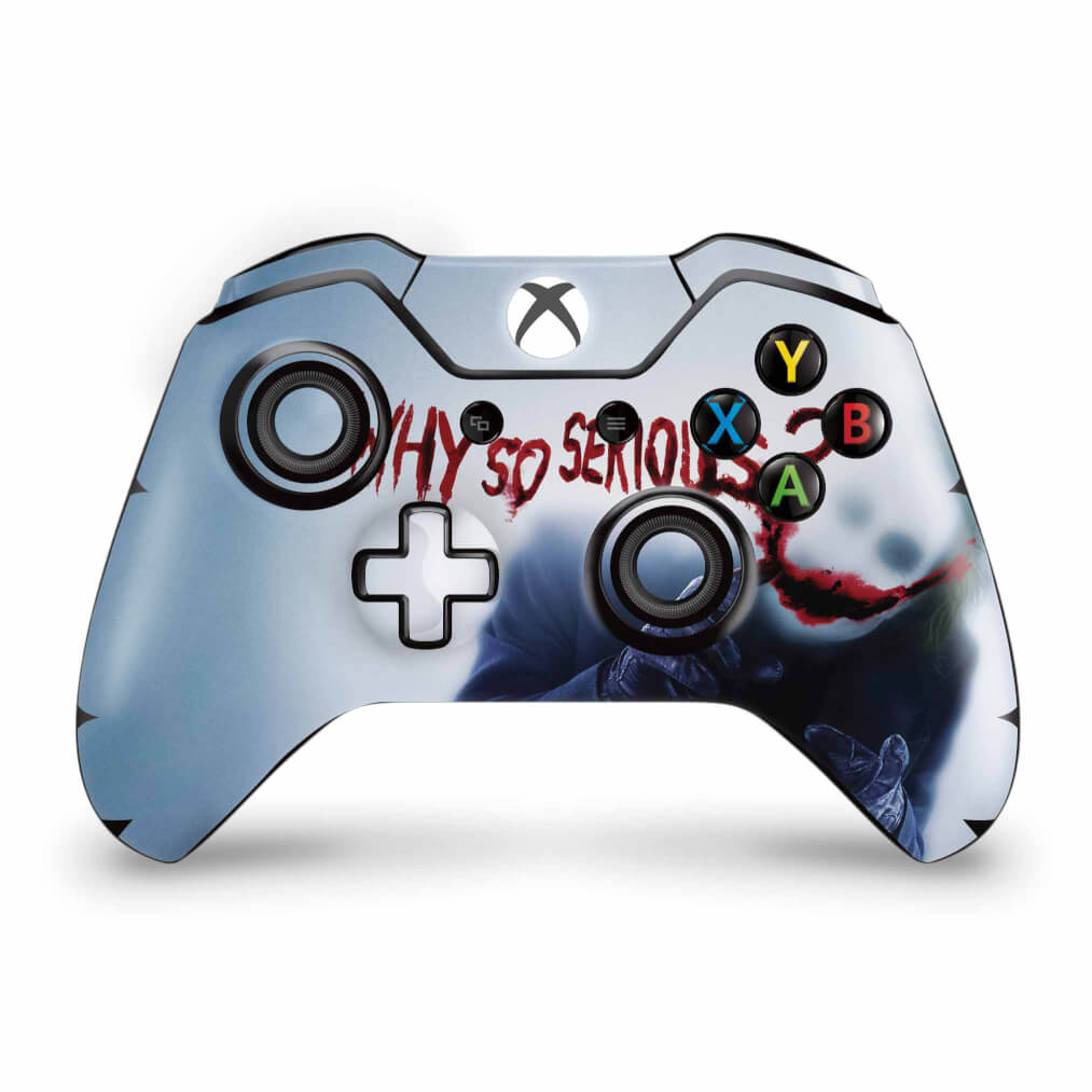 Skin Anti-Rage Xbox One Fat Controle - Coringa - Joker
