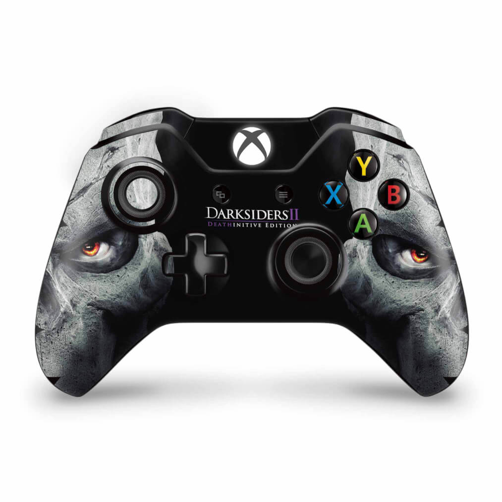 Skin Anti-Rage Xbox One Fat Controle - Darksiders 2 Deathinitive Edition