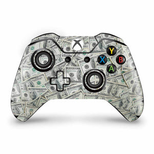 Skin Anti-Rage Xbox One Fat Controle - Dollar Money Dinheiro