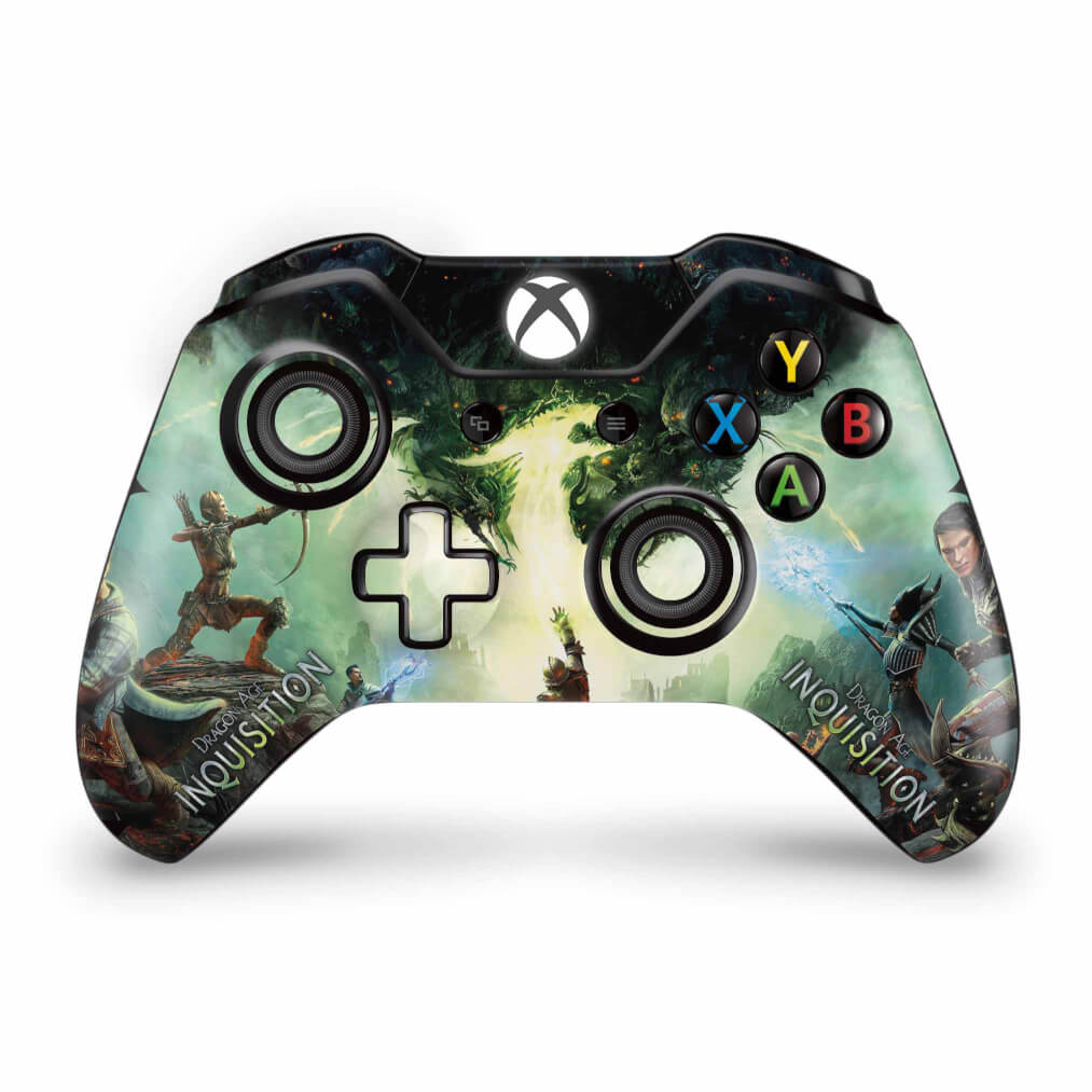 Skin Anti-Rage Xbox One Fat Controle - Dragon Age Inquisition