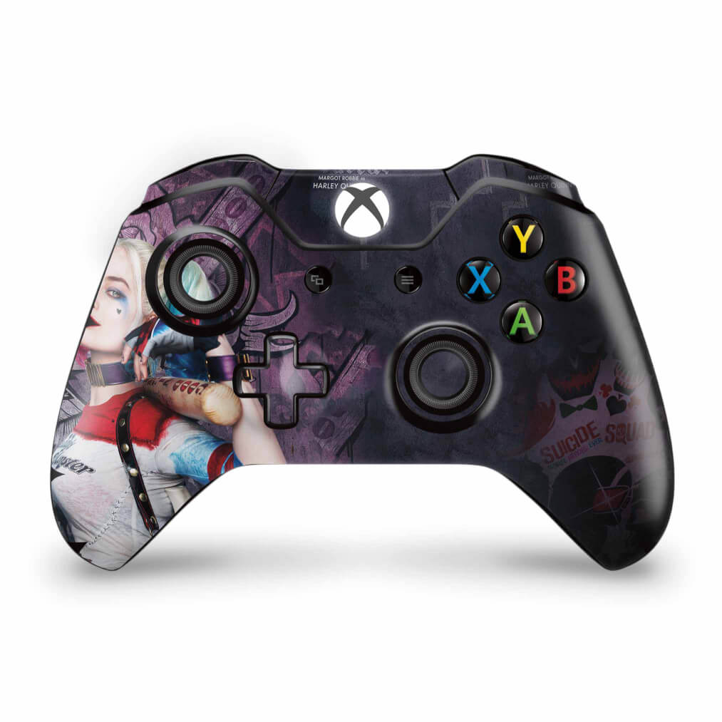 Skin Anti-Rage Xbox One Fat Controle - Esquadrão Suicida #C