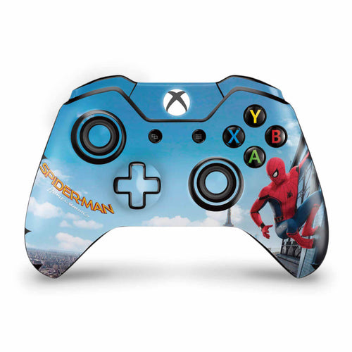 Skin Anti-Rage Xbox One Fat Controle - Homem Aranha - Spiderman Homecoming